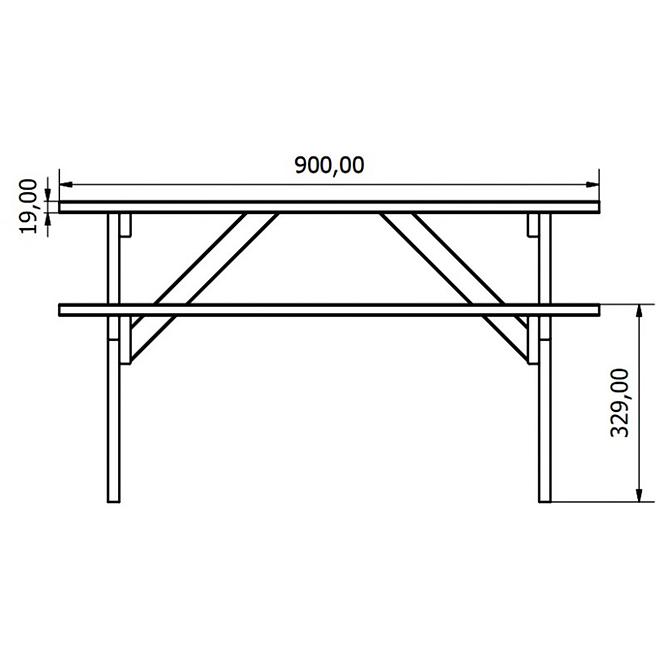 Set za piknik 92,4cm x 50cm
