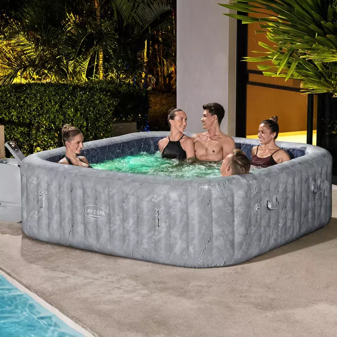 Jacuzzi Lay-z-Spa San Francisco Smart Hydrojet Pro, 230 x 230 x 71 cm, 6001Q