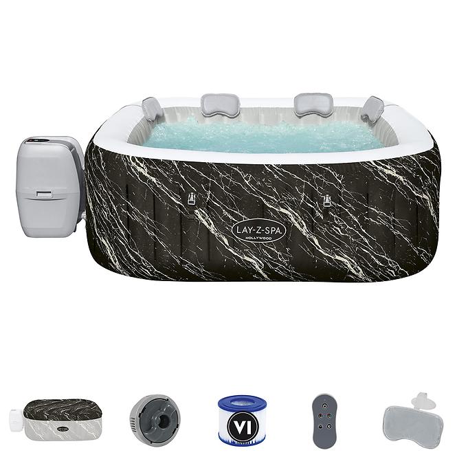 Jacuzzi Lay-z-Spa Hollywood AirJet, 180 x 180 x 66 cm, 600F1
