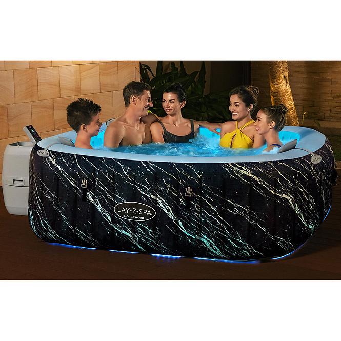 Jacuzzi Lay-z-Spa Hollywood AirJet, 180 x 180 x 66 cm, 600F1