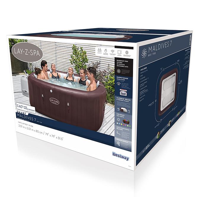 Whirlpool spa 2.01x2.01x0.80M Maldives 6001U