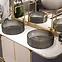 Umivaonik Cristal 39 Grey Rea-U8880 ,4
