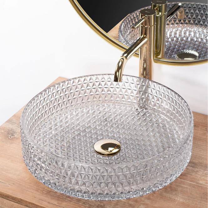 Umivaonik Cristal 39 Transparent Rea-U8881