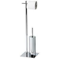 Stalak za WC četku i papir krom 20X20X73CM