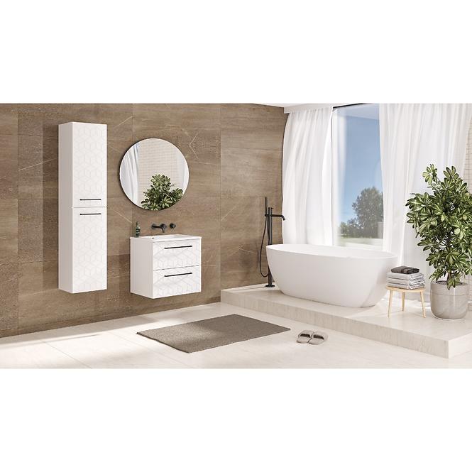 Visoki ormar Erandel 35, bijeli,5