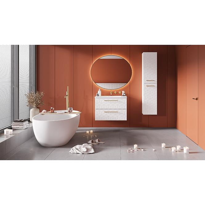 Visoki ormar Erandel 35, bijeli,6