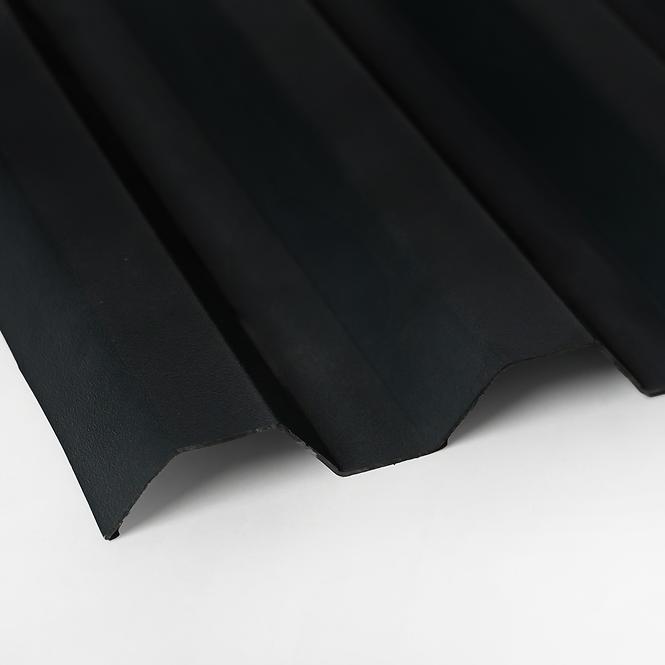 Tabule PVC 90x200 cm / 1.2 mm trapez 76/18 antracit