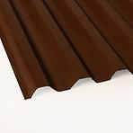 Tabule PVC 90x200 cm / 1.2 mm trapez 76/18 hneda