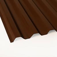 Tabule PVC 90x200 cm / 1.2 mm trapez 76/18 hneda