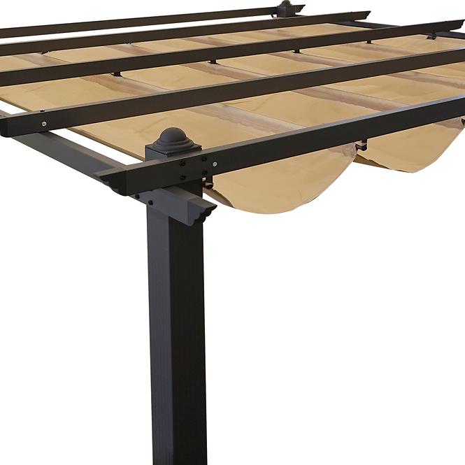 Vrtni paviljon Pescara 3x3x2.35m bež