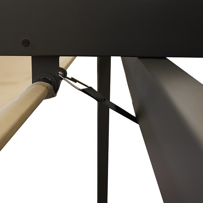 Vrtni paviljon / pergola Pescara 3x4x2.35m bež
