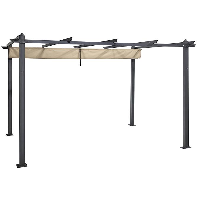 Vrtni paviljon / pergola Pescara 3x4x2.35m bež