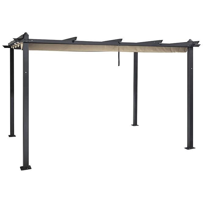 Vrtni paviljon / pergola Pescara 3x4x2.35m bež