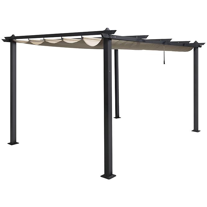 Vrtni paviljon / pergola Pescara 3x4x2.35m bež