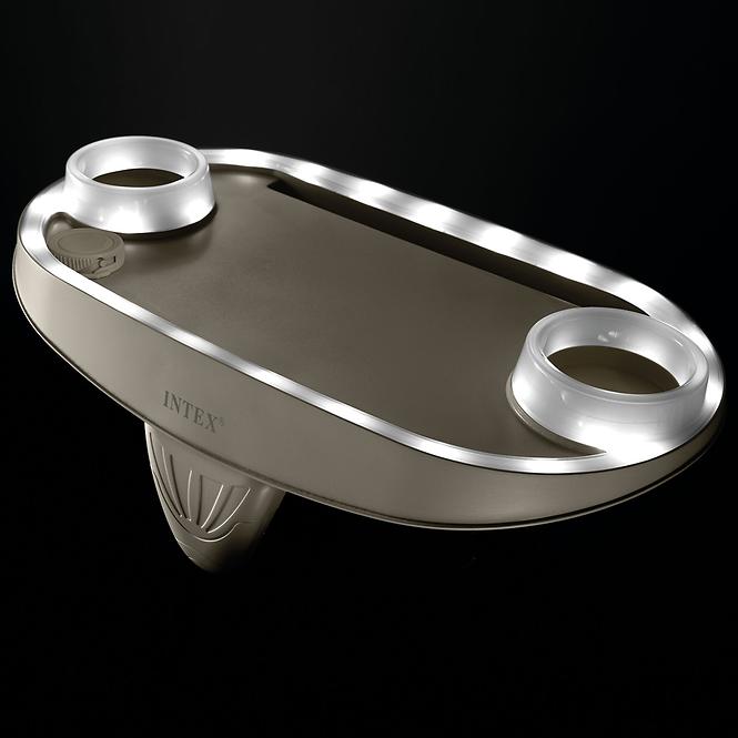 Držač za piće-jacuzzi polica premium led intex 28520
