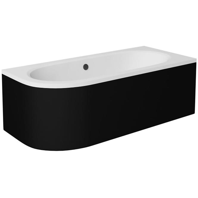 Obloga za kadu Avita 180/80 L/P crna