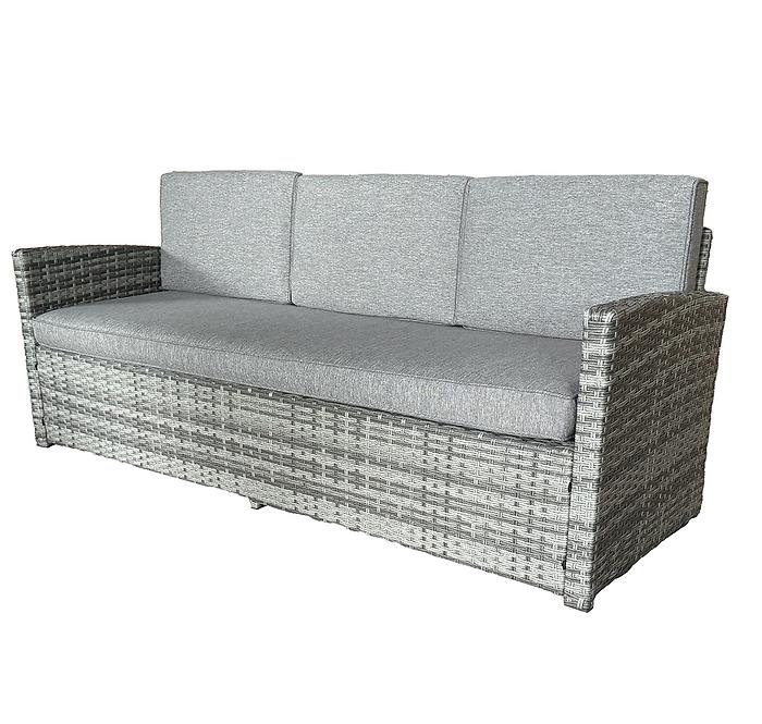 Set od umjetnog ratana Napoli sivi