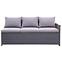 Set od umjetnog ratana Catania smeđa,3