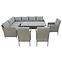 Set od umjetnog ratana Catania natural,4