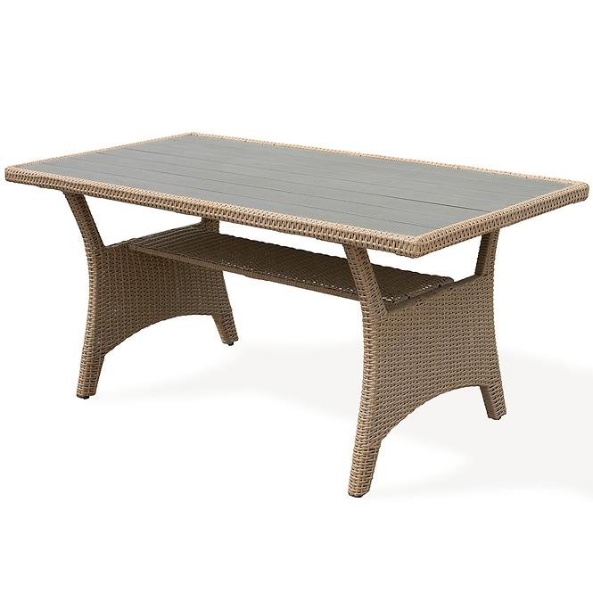 Vrtni set od umjetnog ratana Stockholm natural s klupom