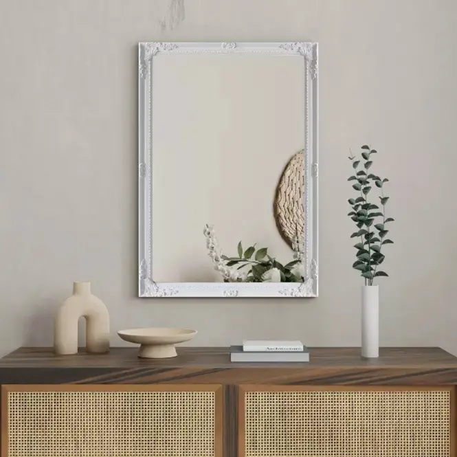 Ogledalo Natalia 70x100cm bijela TM217b