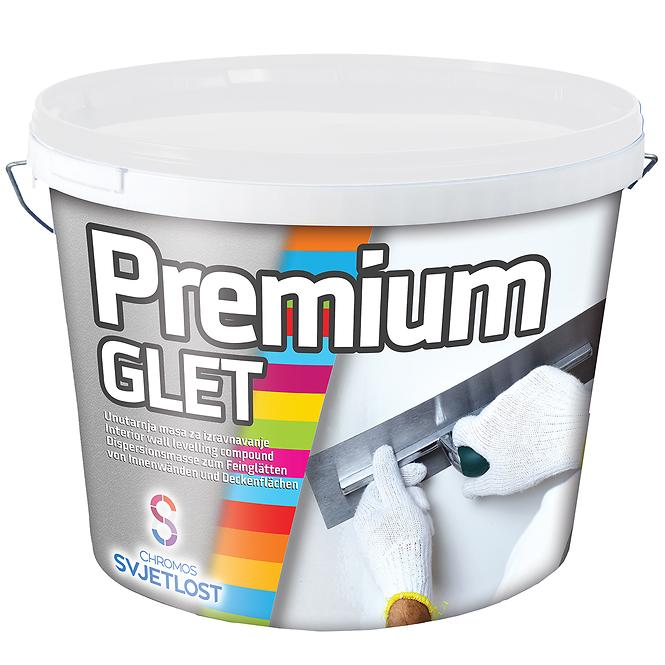 Prirodno Bijela Pastozna Disperzivna Masa PREMIUM GLET 8KG