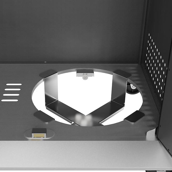 Mercado plinski roštilj Vibes Black 3+1 11,5 kW