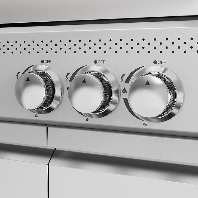 Mercado plinski roštilj Horizon Silver 4+1 14,5 kW