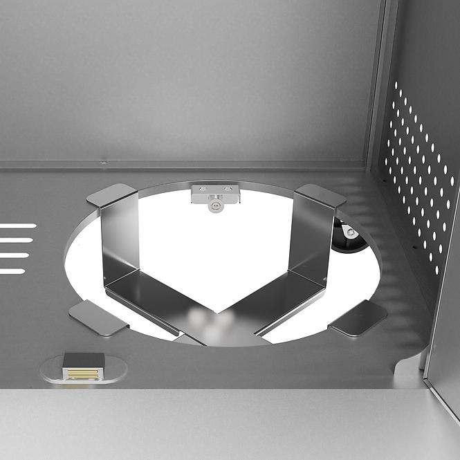 Mercado plinski roštilj Horizon Silver 4+1 14,5 kW