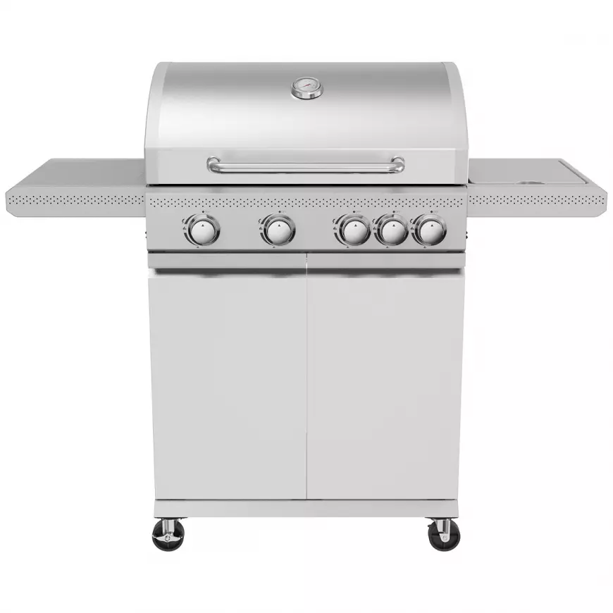 Plinski roštilj Mercado Horizon Silver 4+1 14,5 kW