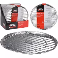 Aluminijske posude za roštilj 3 kom okrugle