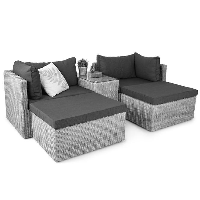 Set od umjetnog ratana Centro 5 crna