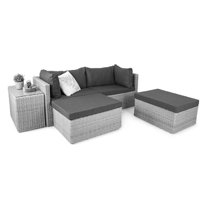Set od umjetnog ratana Centro 5 crna