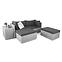 Set od umjetnog ratana Centro 5 crna,6