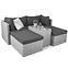 Set od umjetnog ratana Centro 5 crna,7