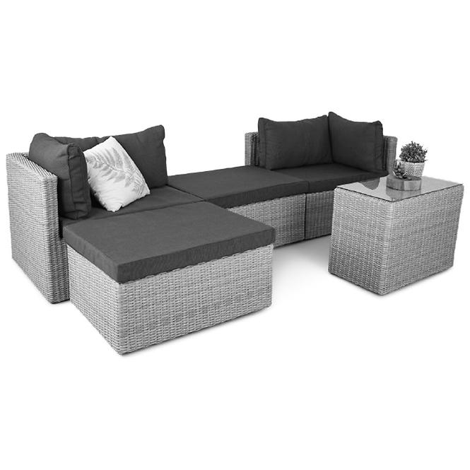 Set od umjetnog ratana Centro 5 crna