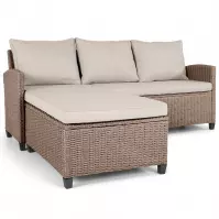 Vrtni set od umjetnog ratana Bartosz natural