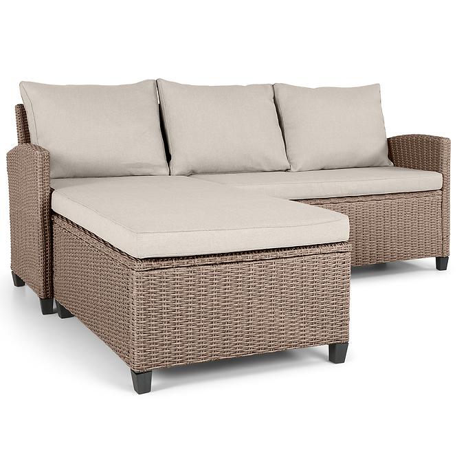 Vrtni set od umjetnog ratana Bartosz natural