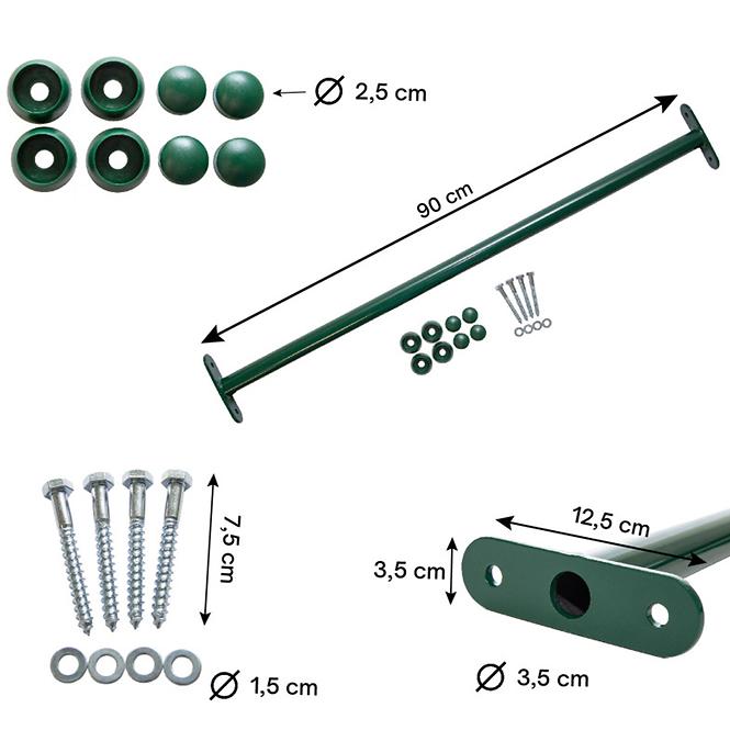 Metalna šipka 90 cm