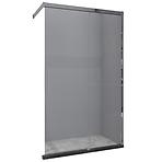 Tuš stijena Walk-In Relax 100x200 krom
