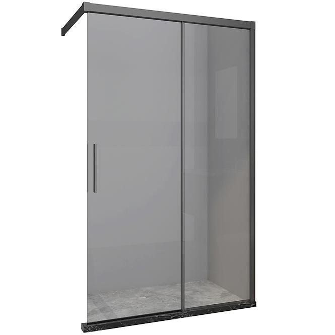 Tuš stijena Walk-In Relax 120x200 black