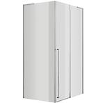 Tuš kabina Bravo 100x80x195 krom