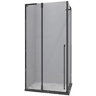 Tuš kabina kvadratna Bravo 90x90x195 black