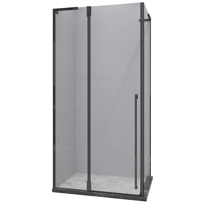 Tuš kabina kvadratna Bravo 90x90x195 black