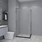 Tuš kabina kvadratna Bravo 90x90x195 krom,6