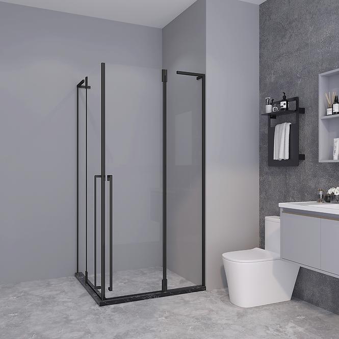 Tuš kabina kvadratna Tango 90x90x195 black