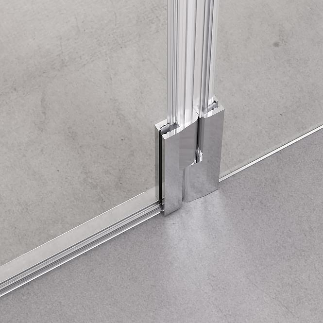 Tuš kabina kvadratna Tango 90x90x195 krom