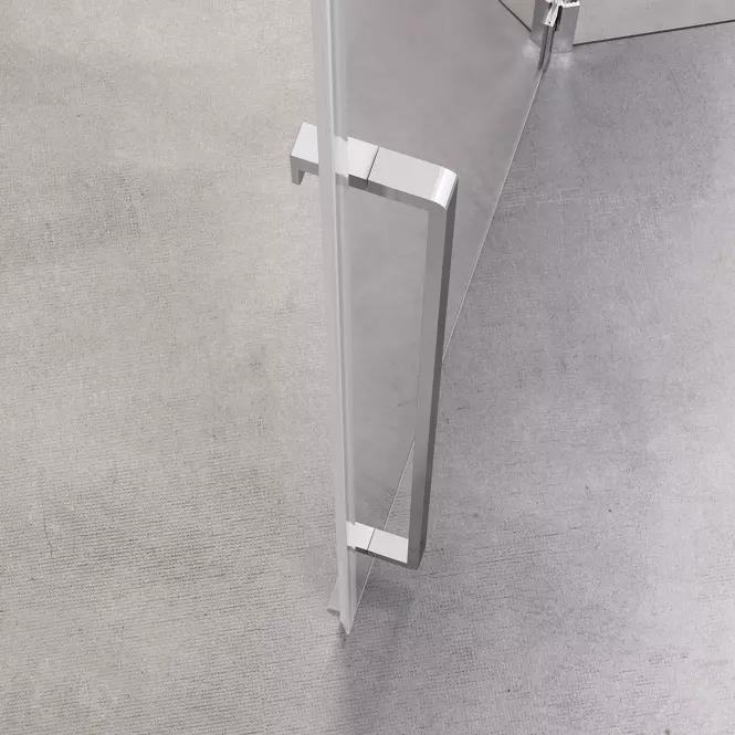 Tuš kabina kvadratna Tango 90x90x195 krom,5