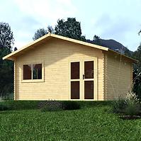 Vrtna kućica Pola 5x5 m s podom