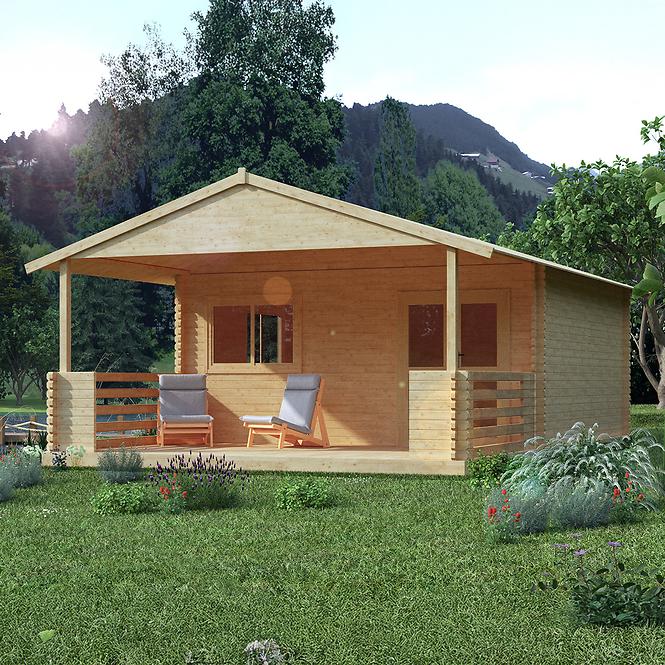 Vrtna kućica Kira 5x8 m s podom